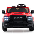 2 Seater 24V Ride on Toy for Big Kids Licensed Ram Truck with Remote and Music